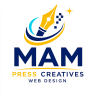 mam press logo transparent
